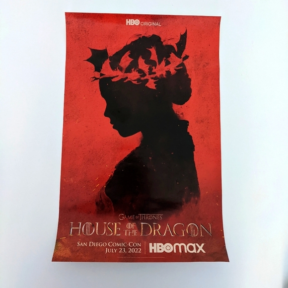 SDCC 2022 Exclusive House of the dragons tote bag + poster - Picture 3 of 5